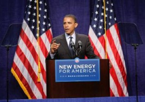 Obama Energy backdrop