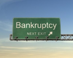 bankruptcy exit