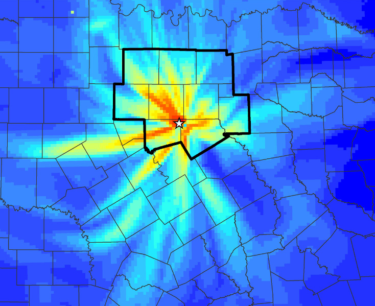 90 kiln max impact map